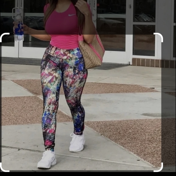 Danskin now fitted xl multicolor pants athletic wear - Picture 2 of 8